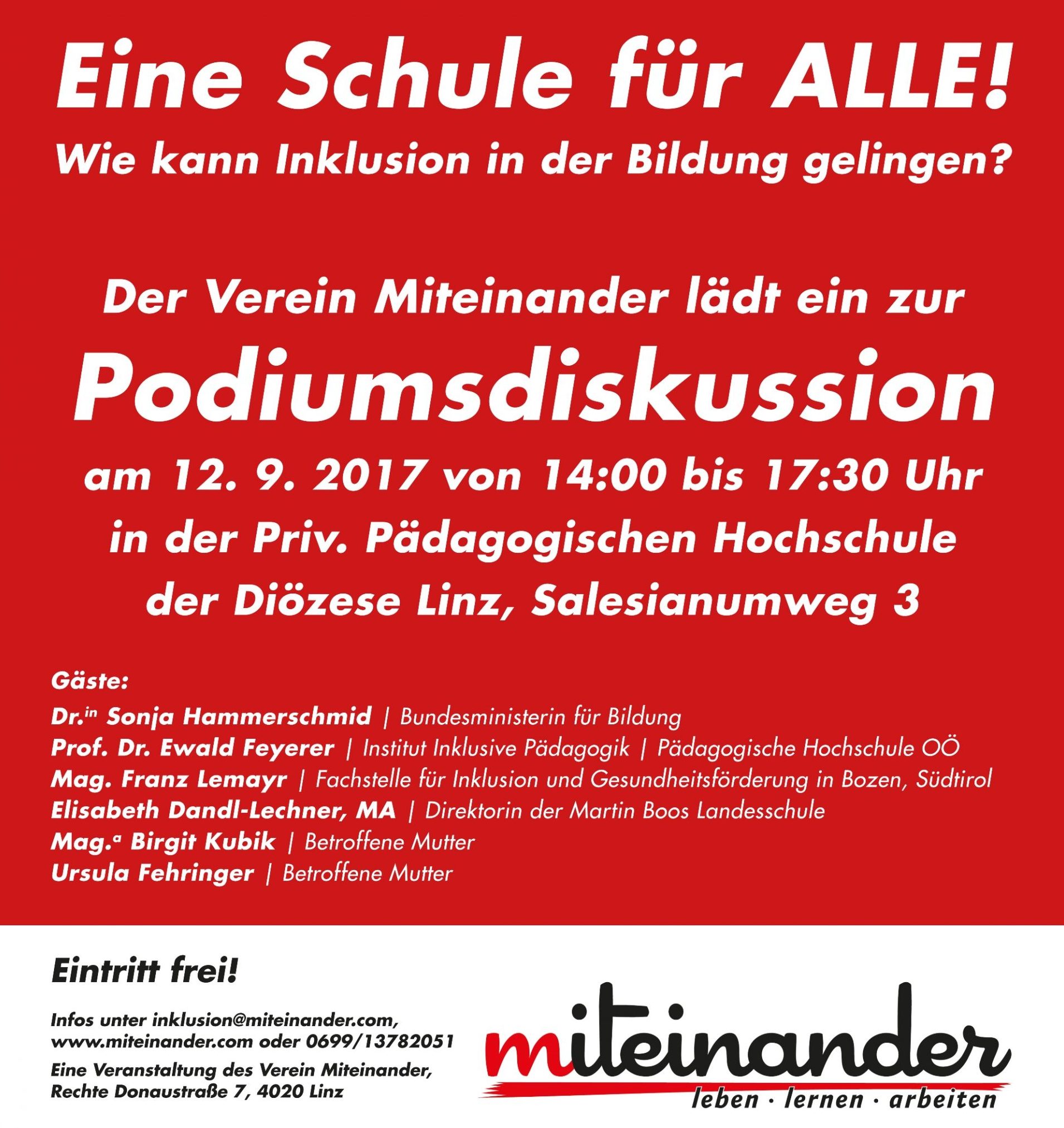 Plakat Schule Fur Alle 2 Pfade Indd Miteinander Gmbh